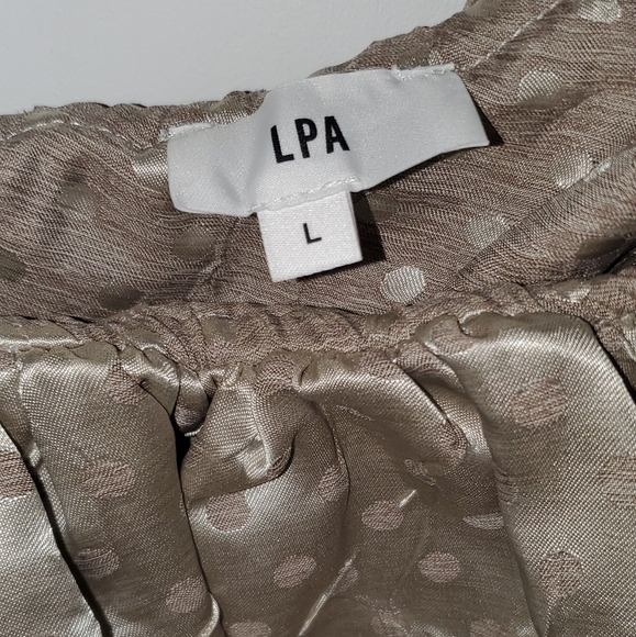 LPA josephine top dusty gold L - Picture 8 of 8